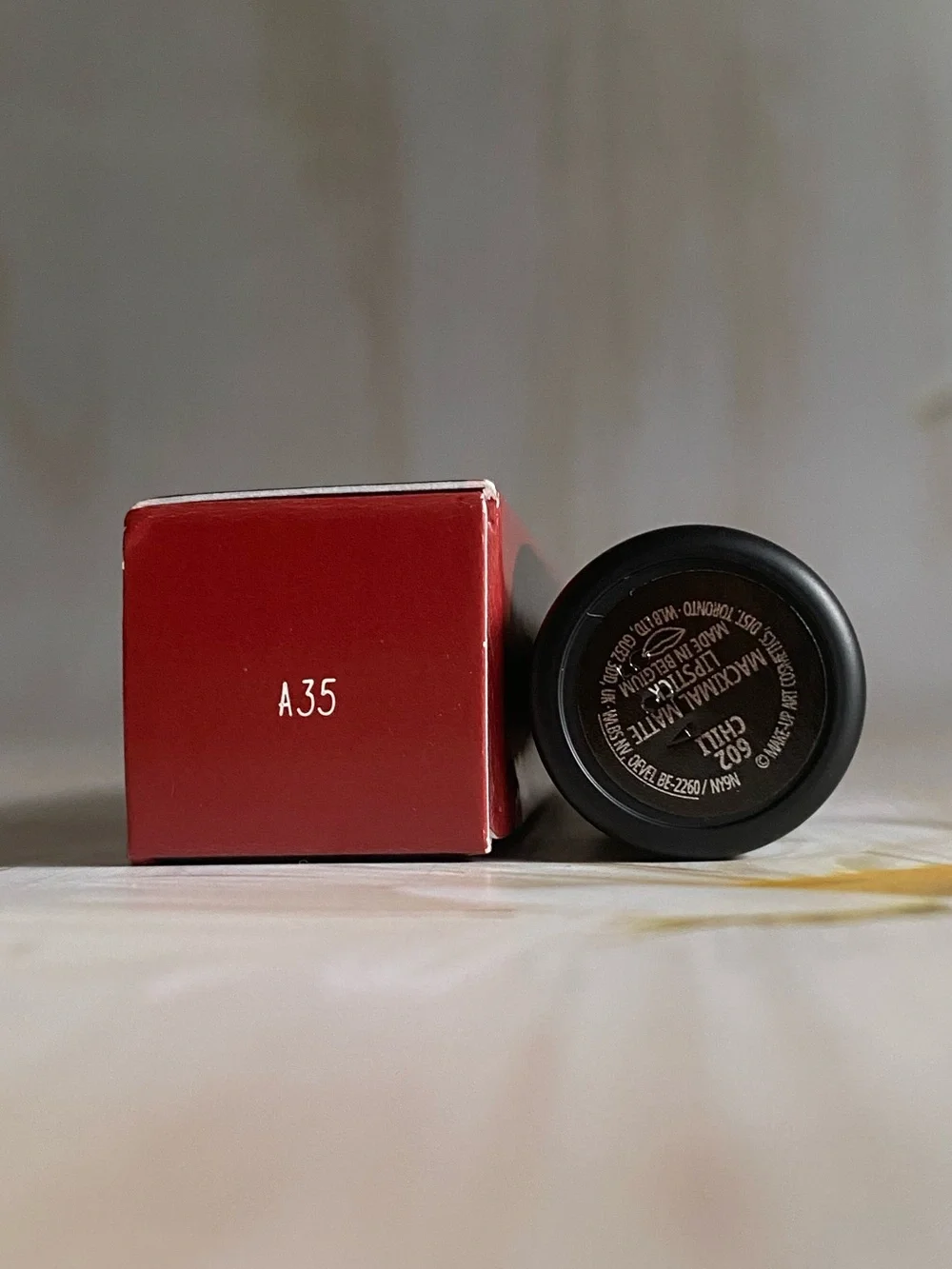 MAC Macximal Matte Lipstick 602 CHILI -  Full Size - Brand New In Box